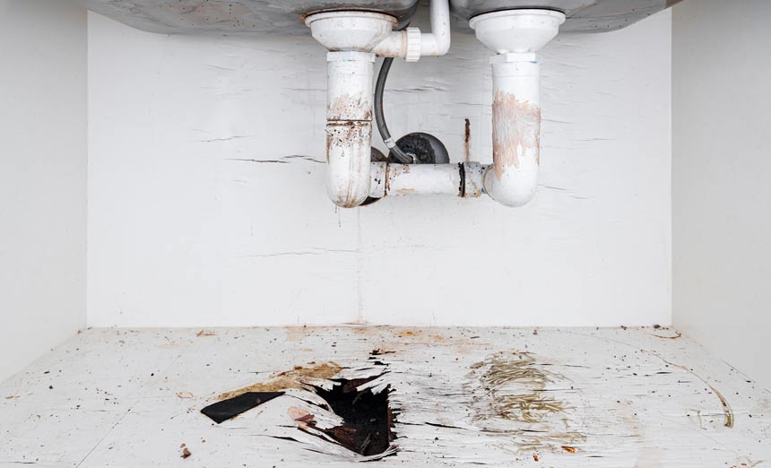 kitchen sink leaking water proplumber.uk