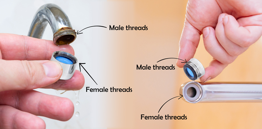 male female threads aerators - proplumber.uk